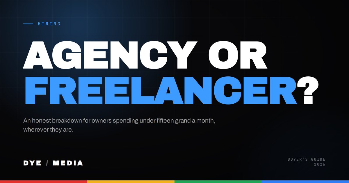 Agency or Freelancer? An Owner's Guide